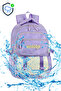Licensed Twill Fabric Niss Model Lilac School Backpack, Thermal Lunch Bag and Pen Holder - 3