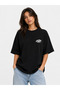 Unisex Women's Men's Synaworld Written Logo Front Printed Oversize Thick Fabric Relaxed Cut Cotton T-Shirt - 2