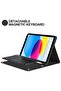 Protective Keyboard Case with Touchpad - Wireless Tablet Keyboard Cover with Dual Language Keys, Multi Angle Stand & Full Protection - 2