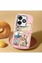 Pink Silicone Case with Shock-Absorbing Camera Protection Compatible with Infinix Smart 8/8 Pro - 2