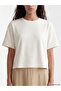 Xside White Soft Touch Oversize Women's T-Shirt - 3