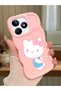 Realme Note 50 Compatible Case Camera Protector Pink Silicone Couple Phone Case Kitty Pattern