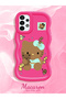 Samsung Galaxy A13 4g Compatible Case Camera Protector Red Silicone Couple Phone Case Kitty Pattern - 2