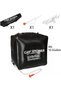 40L Solar Camping Shower Bag Portable Outdoor Shower with Hose Shower Head Hanging Hook Foldable PVC Water Bag for Camping Hiking Beach RV Travel - 2