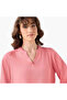 Viscose Top with Mandarin Collar - 7