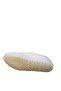 Women's Transparent Sole Perforated Top Strap Summer Ballerinas - 6