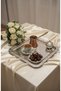 Modern Square Mirrored Stylish Presentation Tray 22X22 Cm, 3 Different Types, 3 Different Sets - 4
