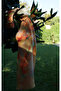 Eternal Spring - Sunset Cotton Shawl - 5