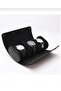 Premium Black Leather Exterior with Suede Interior Watch Box, Watch Case