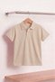 Children's Unisex Cotton Polo Collar Short Sleeve School T-Shirt (Back to School) - 4