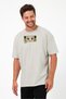 Unisex Oversize Embroidered Hunter X Hunter Gon Anime Design 100% Cotton T-Shirt - 5
