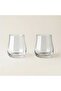 Drop Crystallin 2-Pack Soft Drink and Water Glass - Transparent - 342 ml - 2