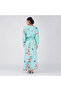 Blue Multi Floral V-Neck Casual Dress - 5