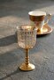 Koh-09686 Pera Amber 6-Piece Glass Coffee Cup with Stand - 80 Cc - 2