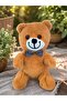 25 cm Plush Teddy Bear with Bow Tie, Gift for Lover, Birthday Gift, Brown - 4
