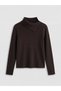Quality Pieces from Çelebi Store Asymmetrical Fisherman Roba Collar Women's Knitwear Sweater - 6