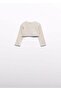 Mayoral Abel Lula Baby Girl Mercerized Bolero Beige - 5