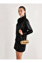 Gold Shk324 Spiral Formed, Metallic Look, Evening Dress, Clutch, Hand and Shoulder Bag - 2