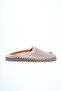 Women's Genuine Leather Perforated Daily Comfortable Slippers - Mink Suede - 3