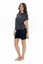 Women Shorts Set 100% Cotton Short Sleeve Summer Casual Pajamas Set - 4