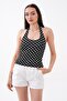 Women's Polka Dot Detailed Halter Neck Blouse 260593 - - 4