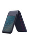 Aramid Serenity Series M-Safe Compatible Card Holder with Stand, Navy Blue