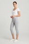 Women's Set of 6 Elastane Lycra Combed Cotton Below Knee Capri Leggings - 5