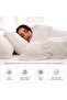 100% Cotton Double Duvet Cover Set 200x200 cm, Navy, Percale Quilt Cover with Button Closure - 6