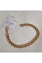 Xuping Vip Quality Antiallergic Spiral Chain Design Rose Gold Bracelet