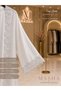 Luxury Lace and Silver Stone Work Long Abaya with Inner Dress - Gulf Women's Abaya |   Masha - 3