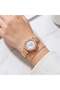 LEONIDAS Stone Dial Stylish Women's Watch - Rose Gold - 3