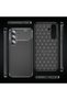 Galaxy S25 Fe Case Carbon Look Silicone with Camera Protection Ultimate Protection Brsa - 4