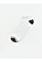 Nevavm Patterned Men's Booties Socks with Difference in Color, Pack of 5 - 6