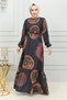 فستان أيروبين منقوش TABA - 2