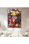 Naruto Manga Cover Wall Cloth Wall Tapestry First Quality Satin Fabric Poster - 2