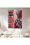 Deadpool Wall Drape Wall Tapestry First Quality Satin Fabric Poster - 2