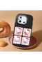 Redmi 12C Compatible Case Camera Protector Black Silicone Couple Phone Case with Kitty Pattern - 2
