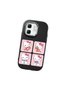 Infinix Hot 50I Compatible Case Camera Protector Black Silicone Couple Phone Case with Kitty Pattern - 3
