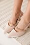 Beige Women's Heeled Shoes Tr08Ms36B - 3