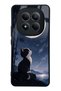 Xiaomi Redmi Note 15 Pro 4g Moon Guardian Kitty Design Glossy Phone Case