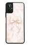 Gm 23 Se Glossy Phone Case with Blush Pearl Bow Design