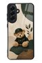 Samsung A56 Forest Teddy Design Glossy Phone Case