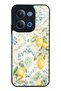 Xiaomi Redmi 15C Glossy Phone Case with Azure Lemon Garden Design