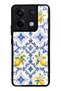 Xiaomi Redmi Note 13 Pro 5g Glossy Phone Case with Sapphire Lemon Tiles Design