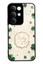 Realme C85 Ivory Lucky Clover Design Glossy Phone Case