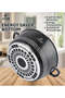 Life Smile 32 cm Oven-Safe Granite Coating Cooking Pot with Glass Lid -Black - 3