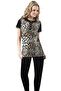 Hmd Women's Leopard Tights Suit 60018 - 2