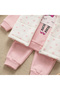 Seasonal Baby Girl Set with Heart Patterned Vest - 3