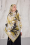 Summer Garden Series Patterned Cotton Soft Shawl Women's Colorful Shawl - 2