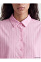Esvab • Modern & Distinctive Striped Loose Fit Women's Shirt - 3